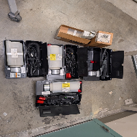 3M HEPA Vacuum Systems Qty 4 with CO-71 HEPA Canisters image 0